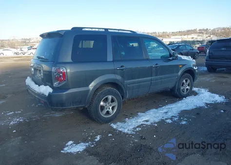 2007 Honda Pilot Ex-L z USA, uszkodzony, nr VIN 2HKYF18757H532009